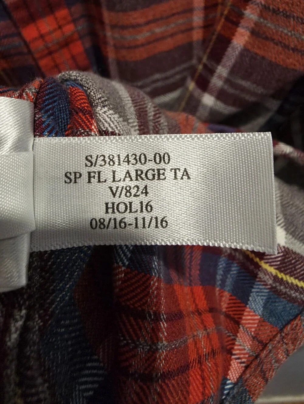 Men's Banana Republic Plaid Luxe Flannel Shirt